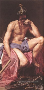 portrait Tableau Peinture - Portrait de Mars Diego Velázquez